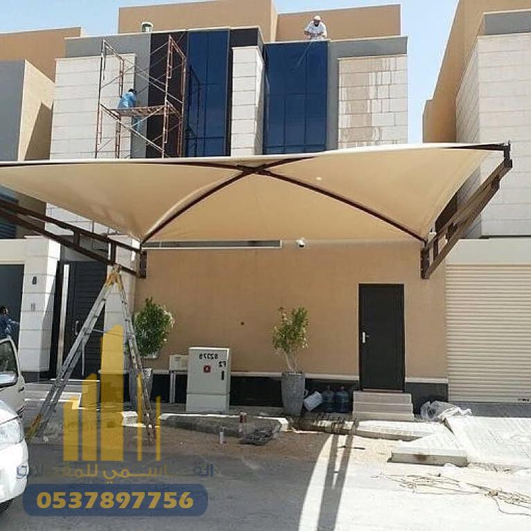 أفضل مظلات سيارات قماش بجدة | القاسمي للمقاولات