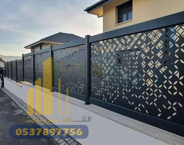 تركيب سواتر حديد بجدة | شركة القاسمي للمقاولات 0507105136