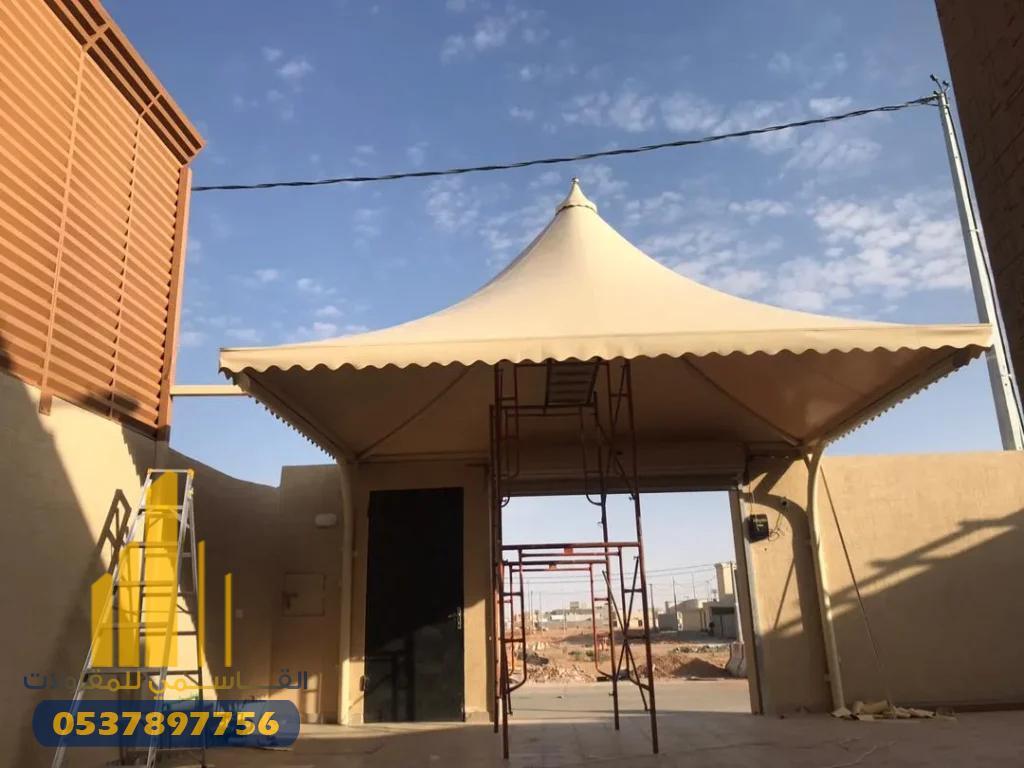 مظلات وسواتر جدة 2026 | شركة القاسمي للمقاولات والظلال الحديثة